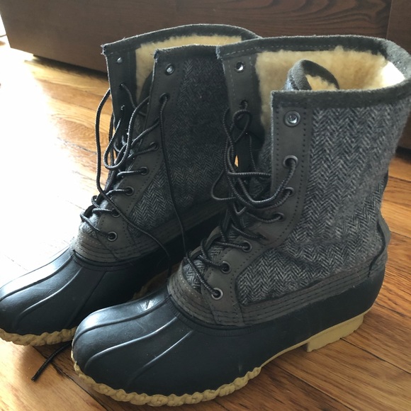 L.L. Bean Shoes - Sale! L.L.Bean Boots, Special Edition Herringbone,size 8